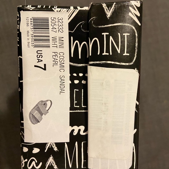 Mini Melissa Toddler Sandals Size 7 - Picture 4 of 4